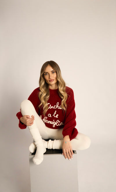 PULL CHRISTMAS MOOD - Rosso