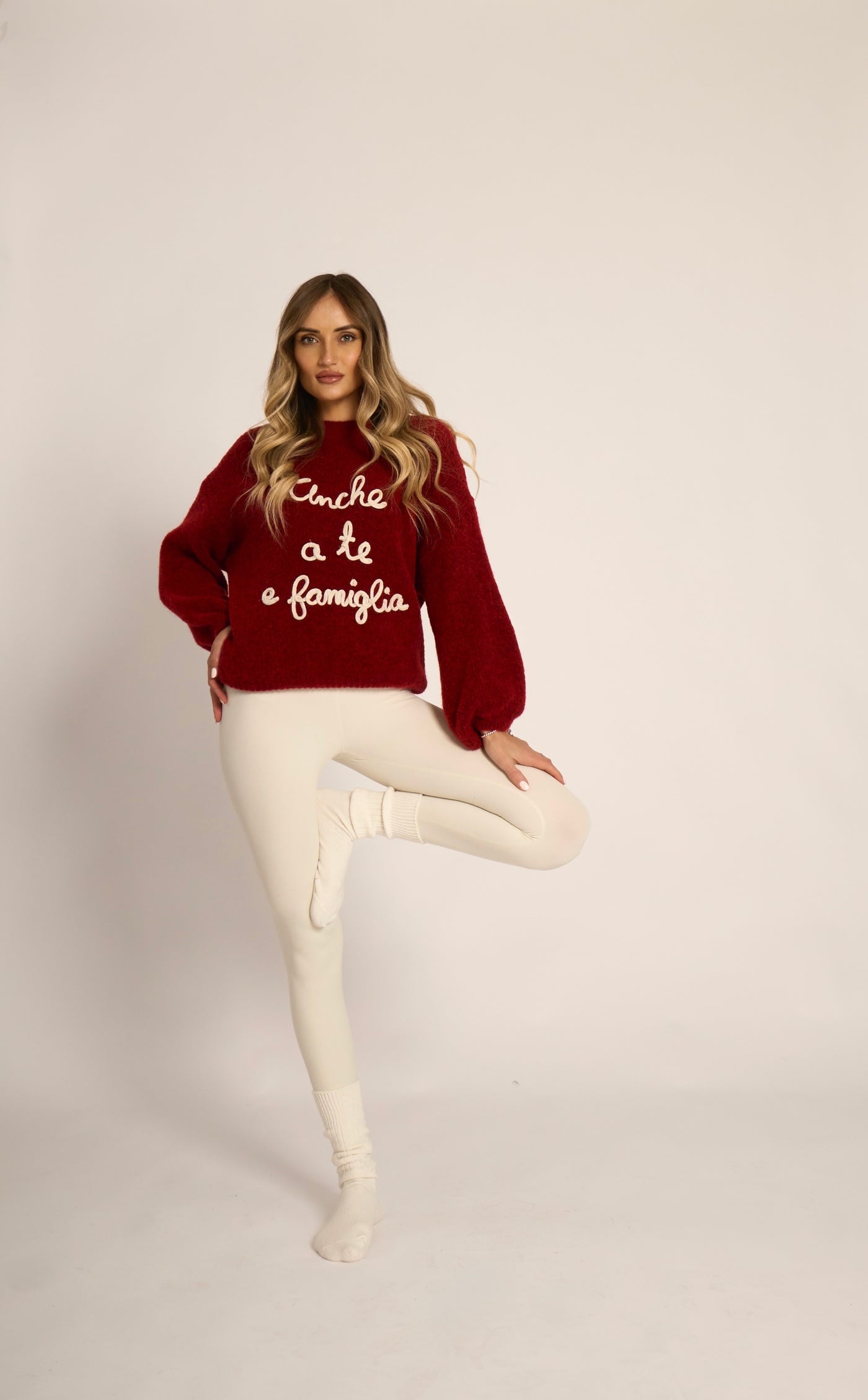 PULL CHRISTMAS MOOD - Rosso