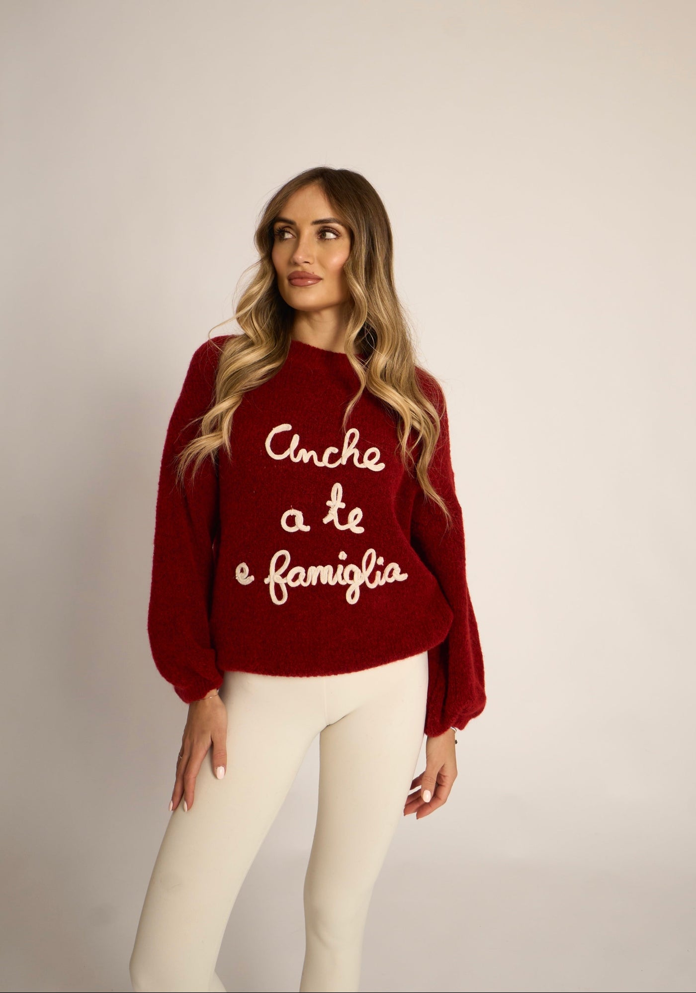 PULL CHRISTMAS MOOD - Rosso
