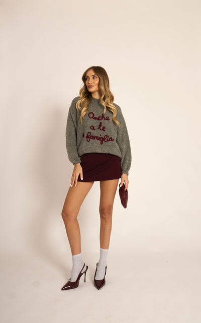 PULL CHRISTMAS MOOD - Grigio