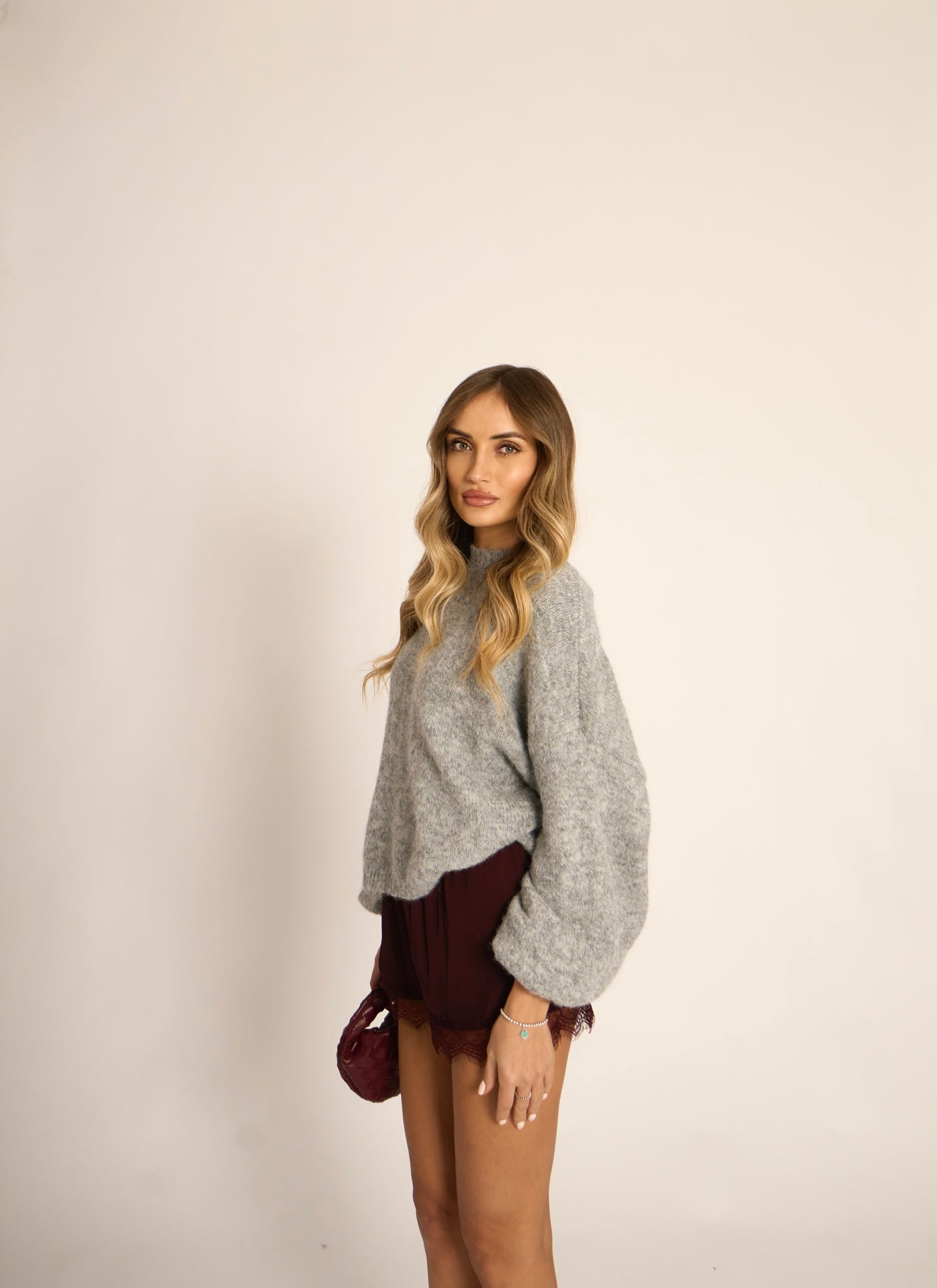 SHORTS AMELIE - Burgundy