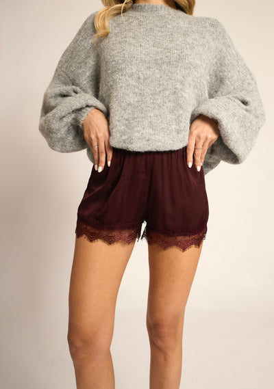 SHORTS AMELIE - Burgundy