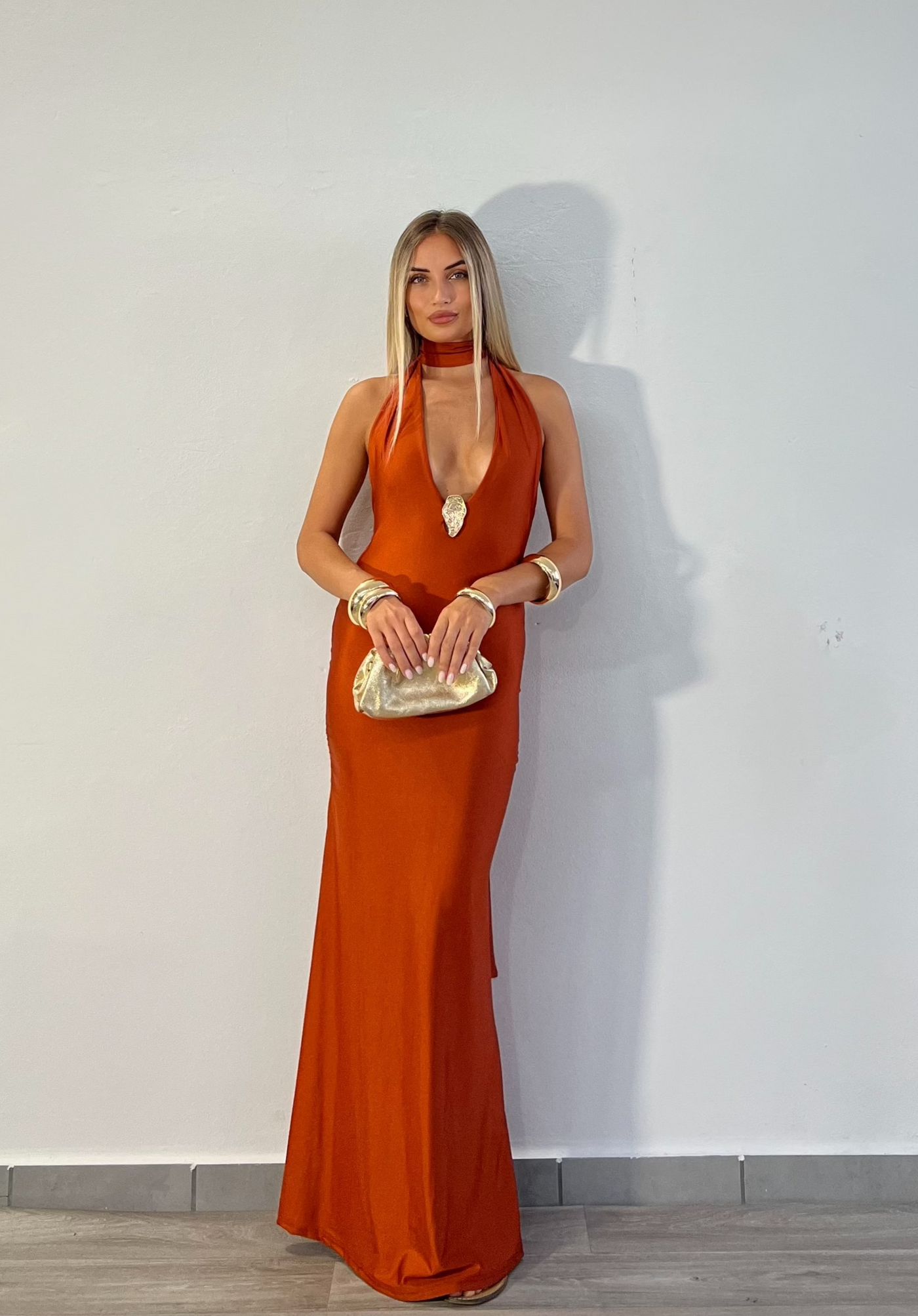 Dress Chantal - Arancione