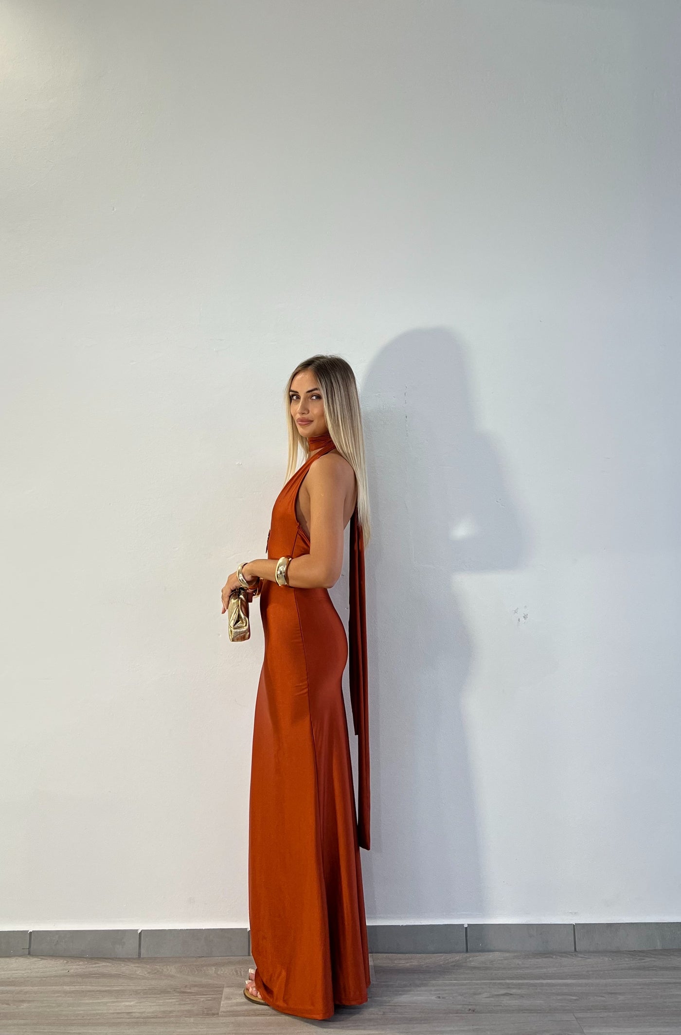 Dress Chantal - Arancione
