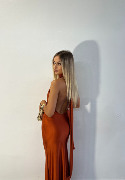 Dress Chantal - Arancione