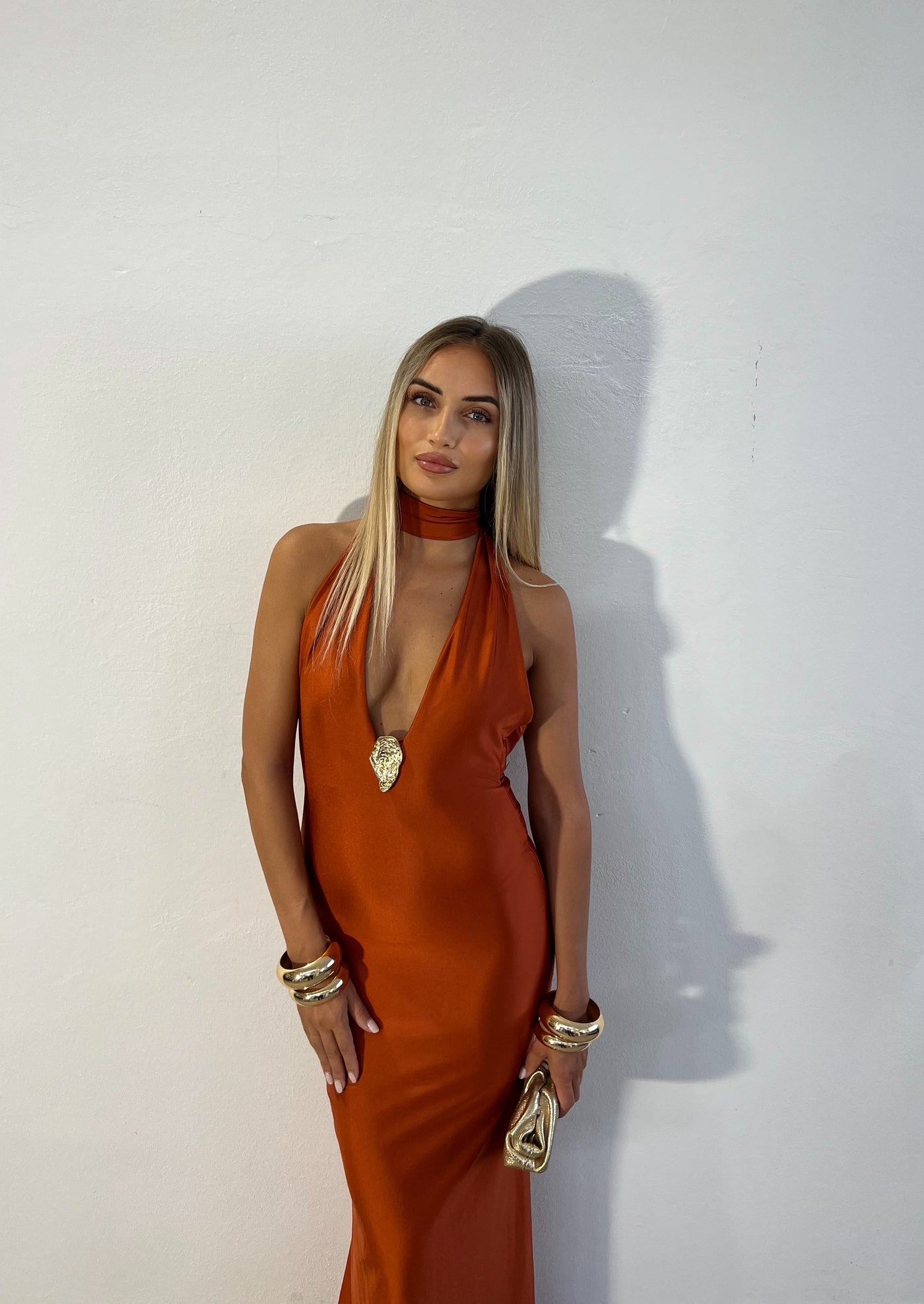 Dress Chantal - Arancione