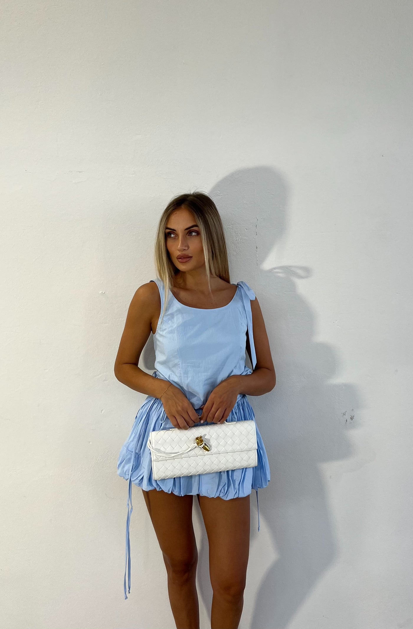 Mini Dress Camy - Celeste