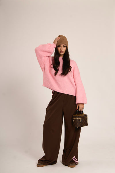 PANTA TUTA ASHLEY - Marrone rosa