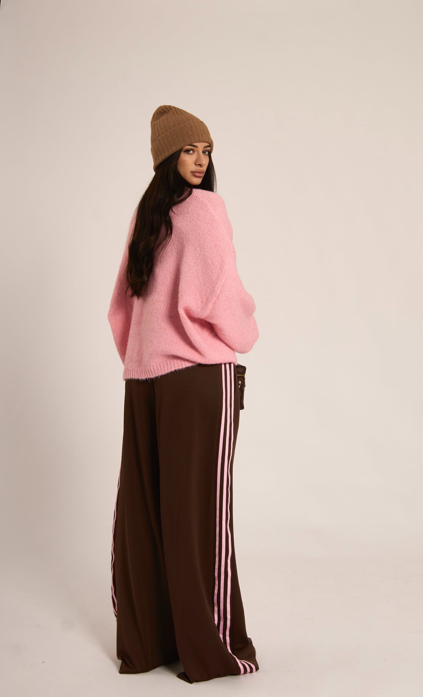 PANTA TUTA ASHLEY - Marrone rosa