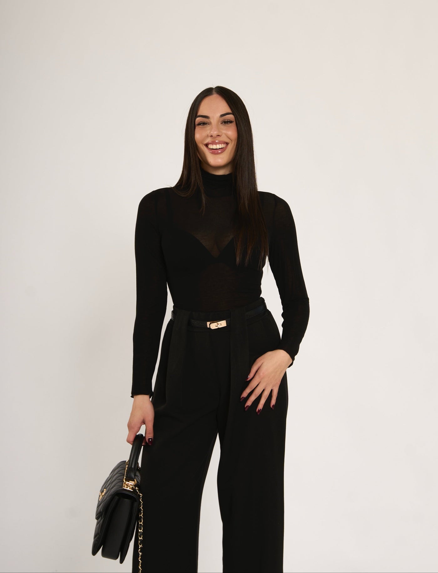 DOLCEVITA VELO MISTO CASHMERE - Nera