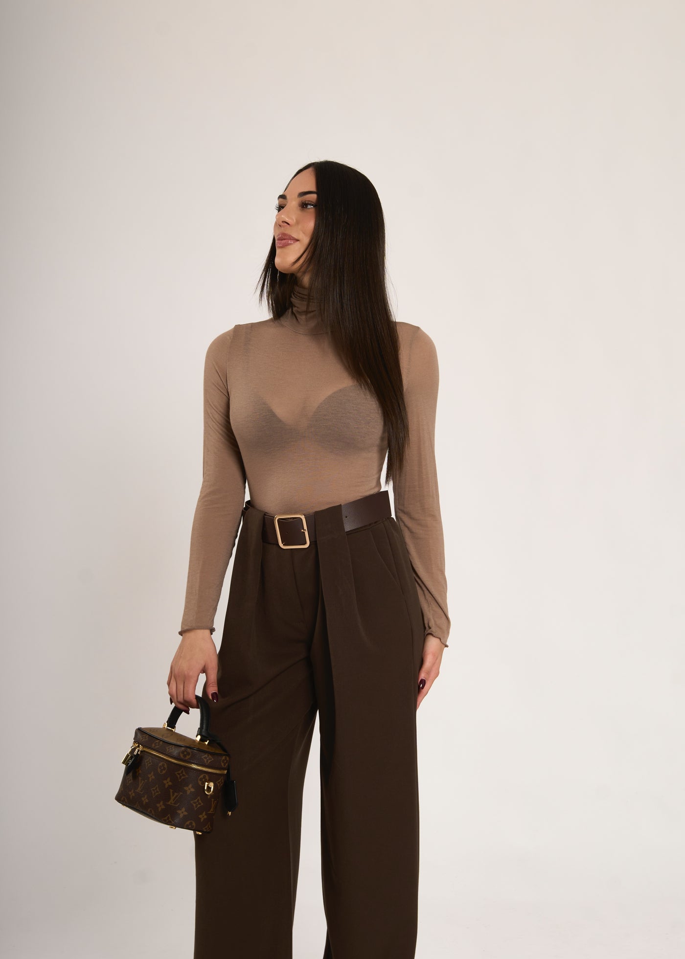 DOLCEVITA VELO MISTO CASHMERE - Taupe