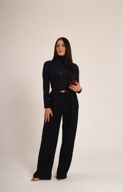 PANTALONE KIRA - Blu