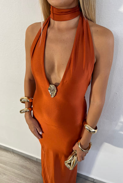 Dress Chantal - Arancione