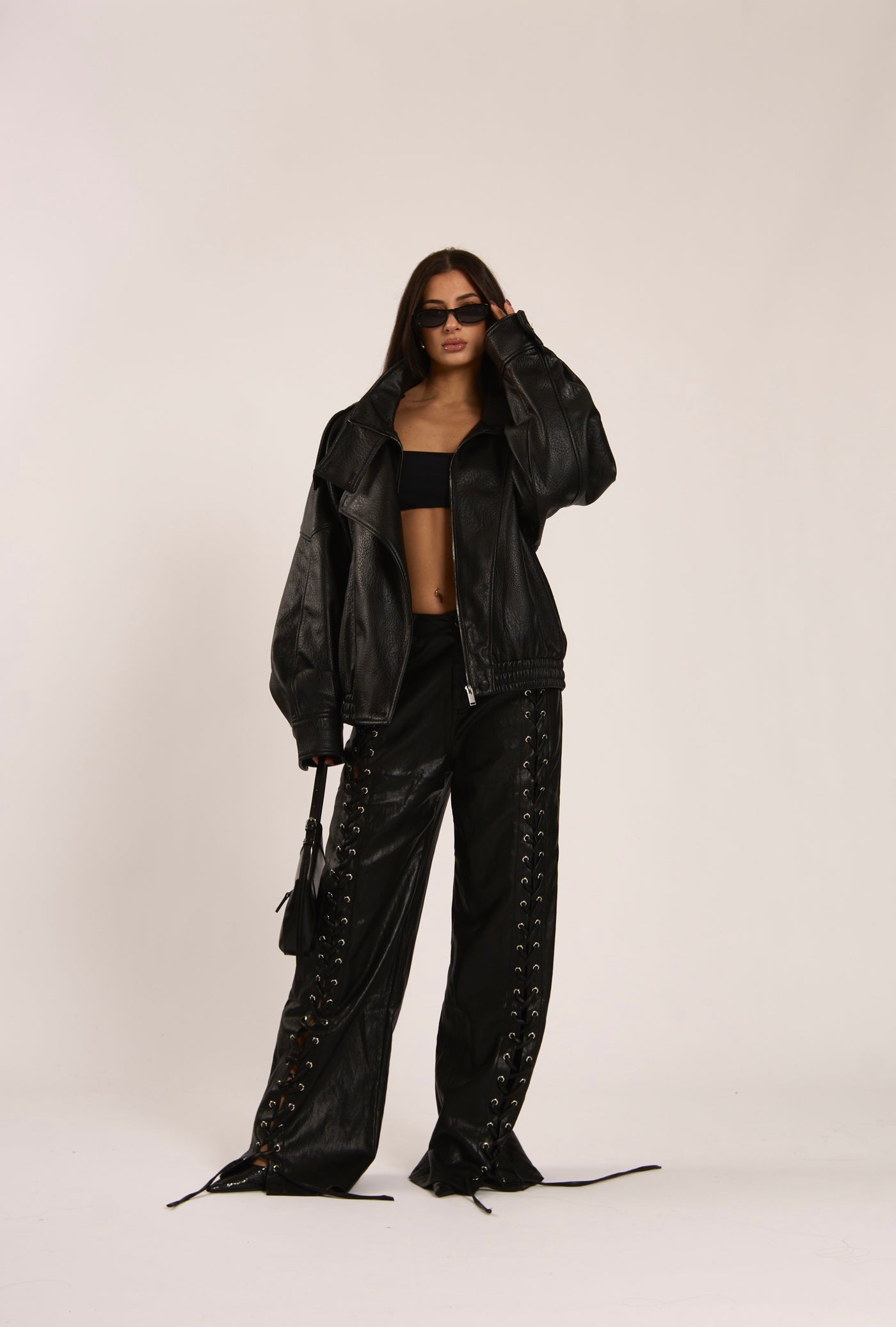 PANTALONE KYLIE - Nero