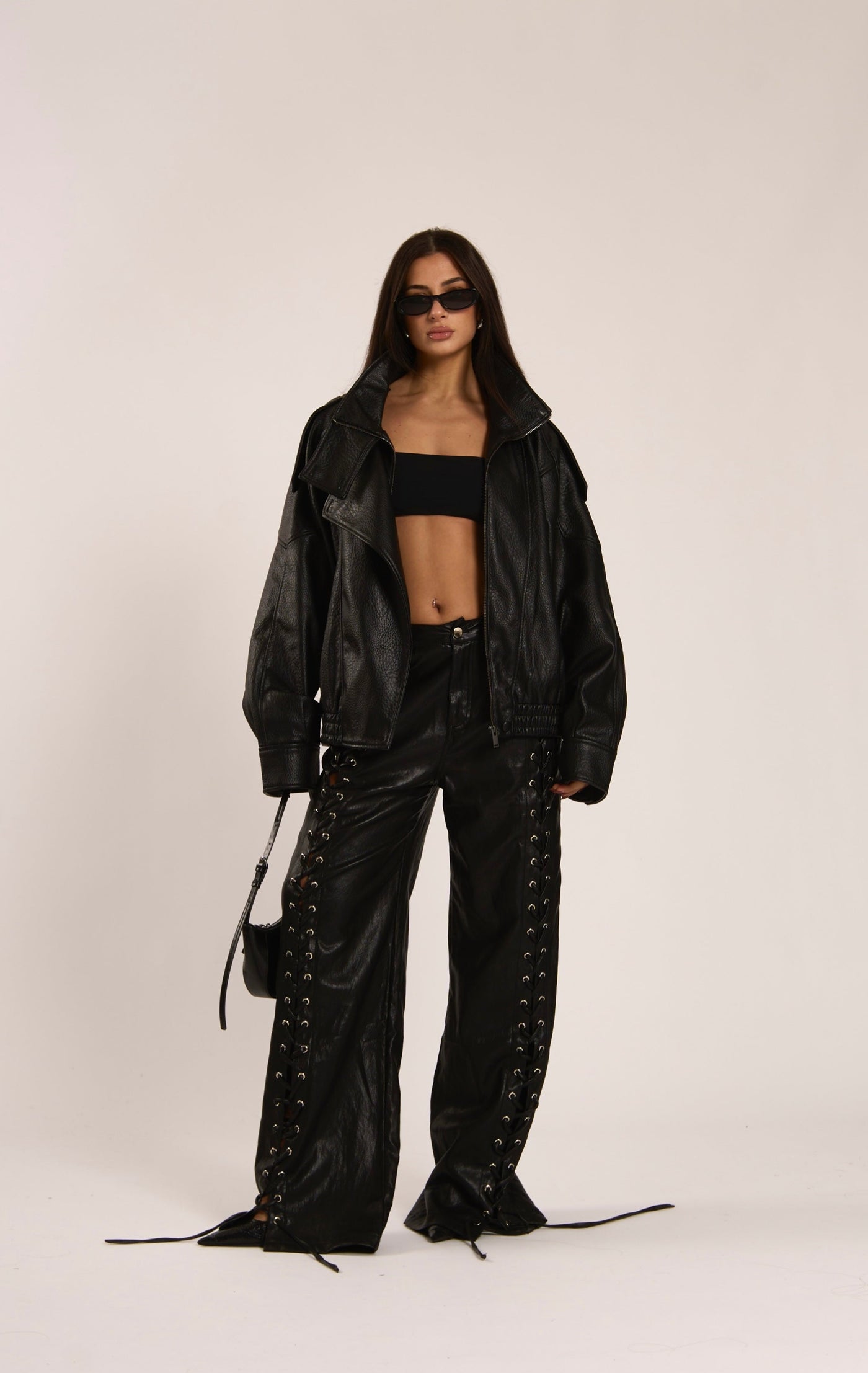 PANTALONE KYLIE - Nero