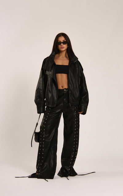 PANTALONE KYLIE - Nero