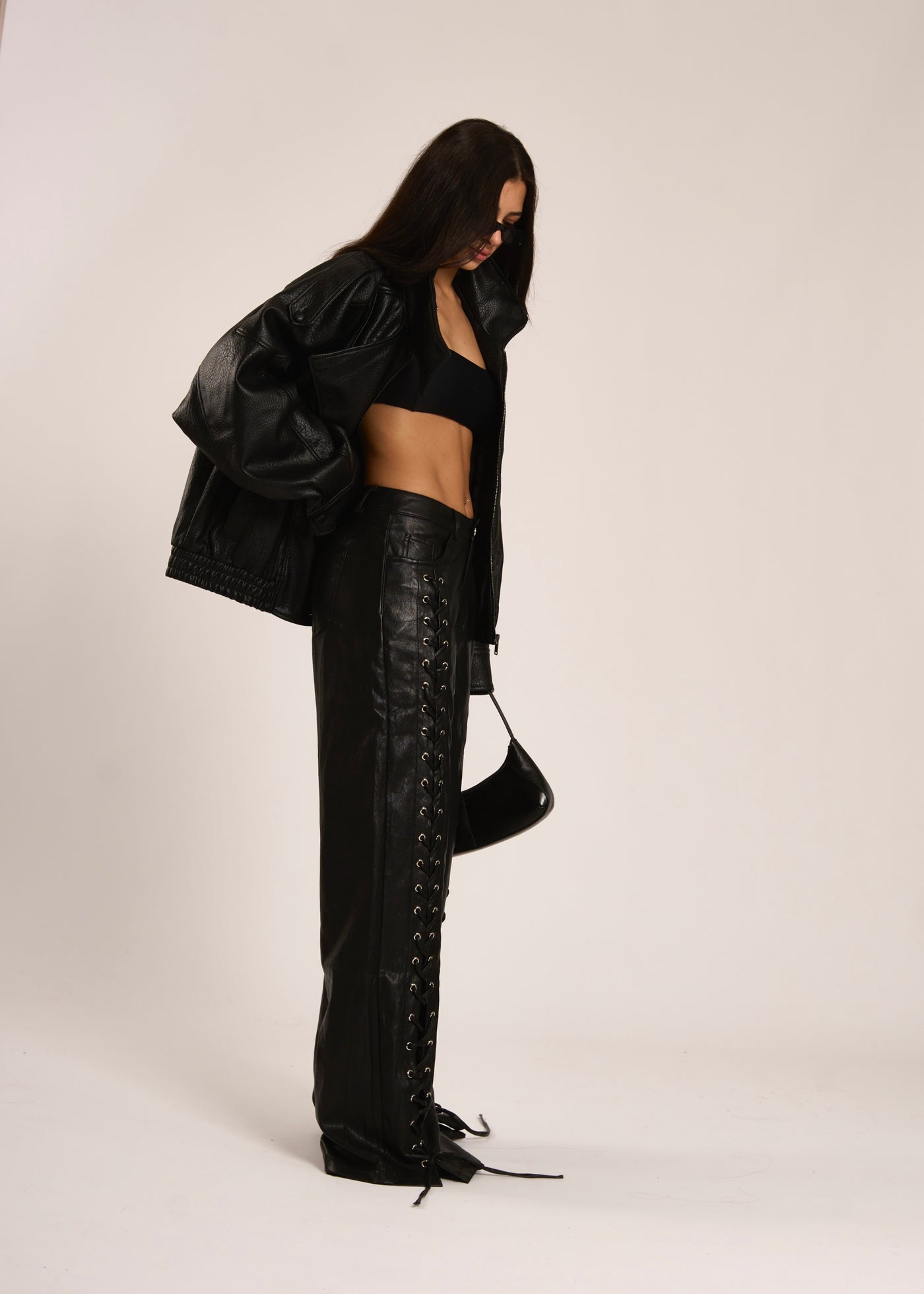 PANTALONE KYLIE - Nero