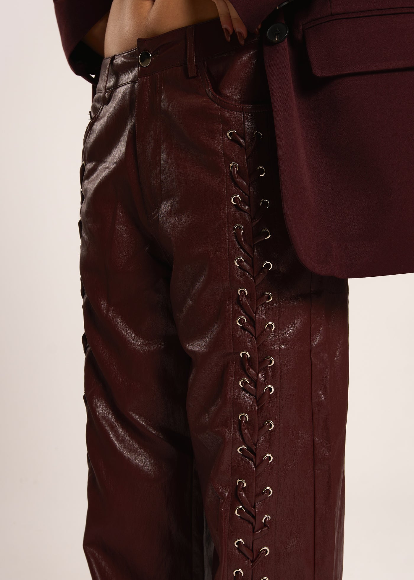 PANTALONE KYLIE - Bordeaux