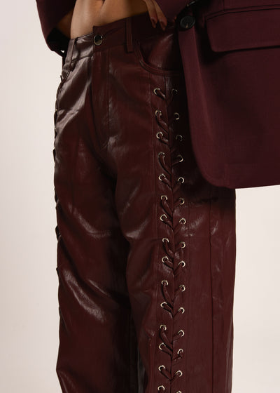 PANTALONE KYLIE - Bordeaux