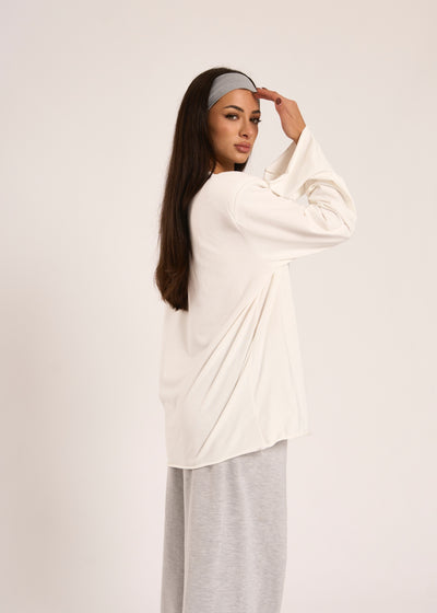 MAGLIA ATTIC - Bianca