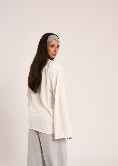 MAGLIA ATTIC - Bianca