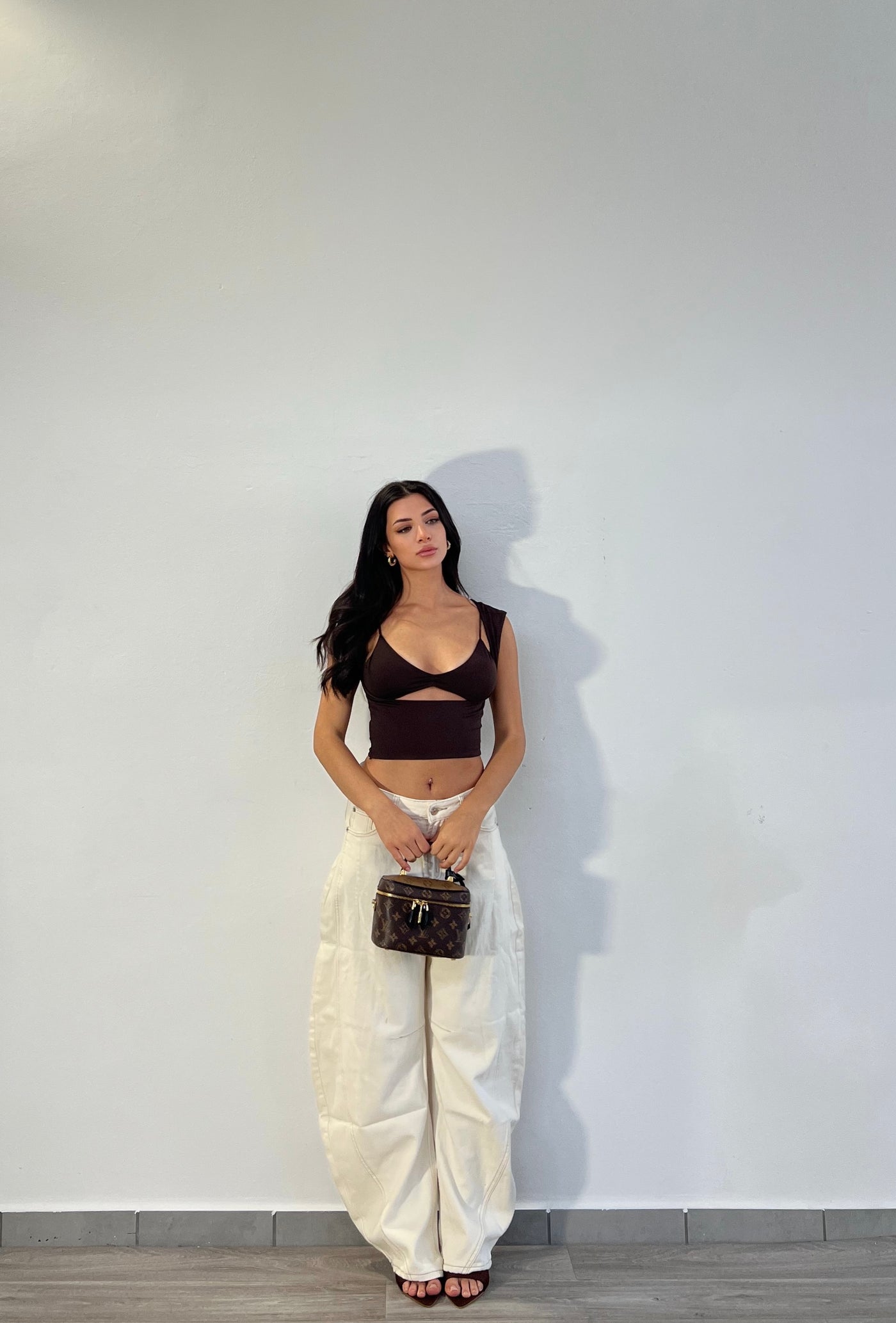 Jeans Mavy - Crema