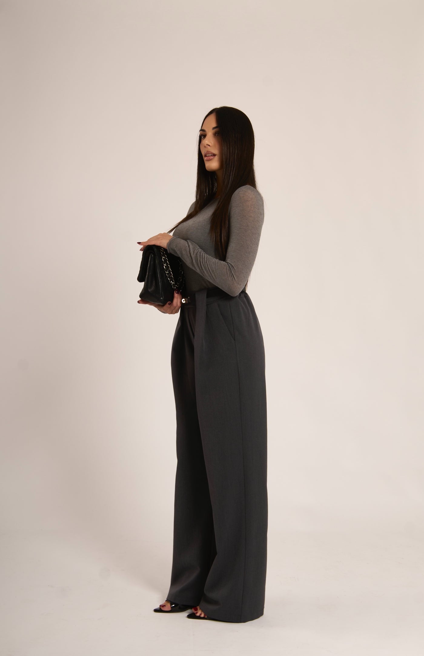 PANTALONE KIRA - Grigio