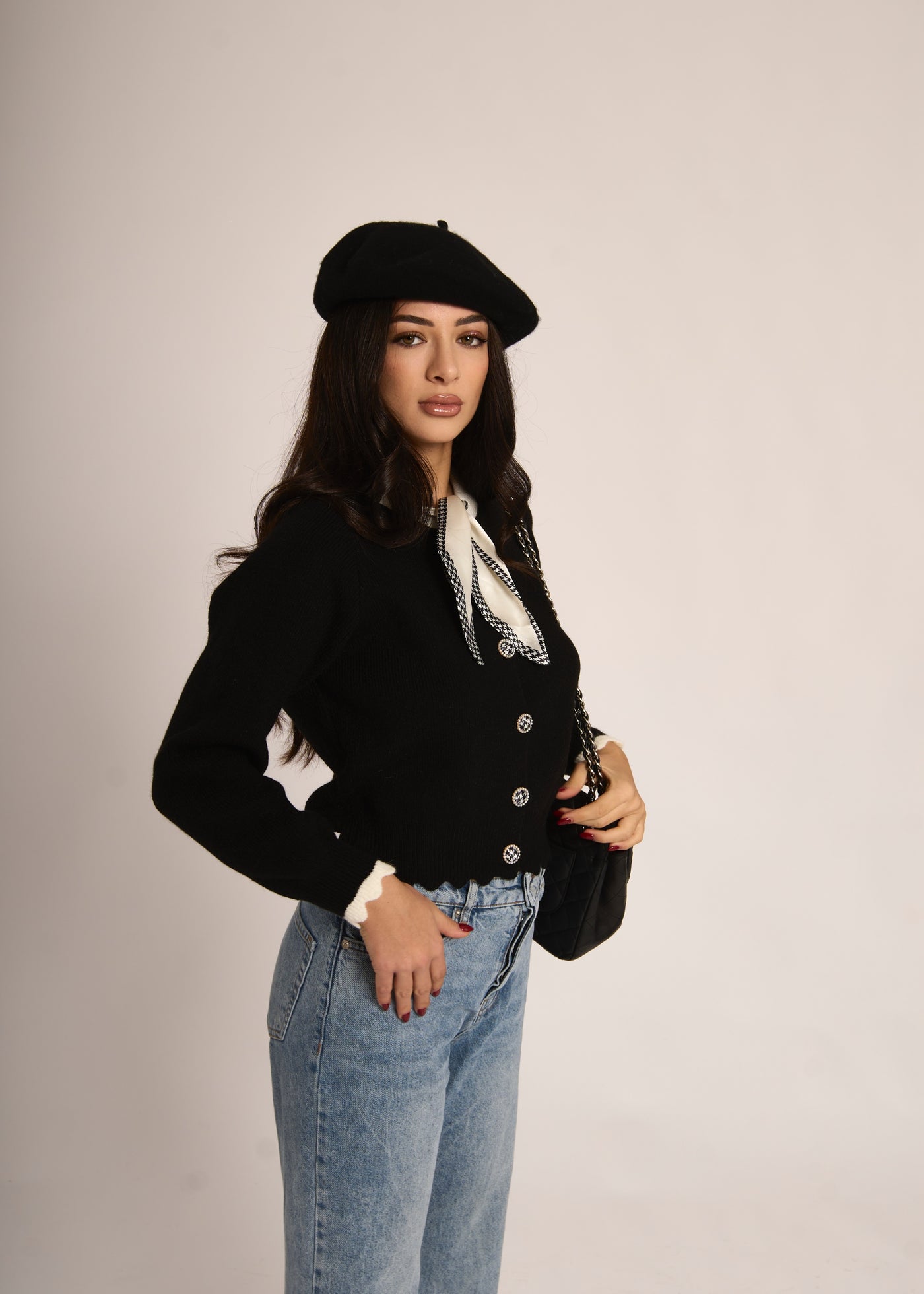 PULL SIGNORINA - Nero