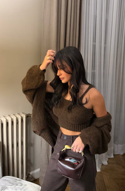 COORDINATO LUNA - Marrone