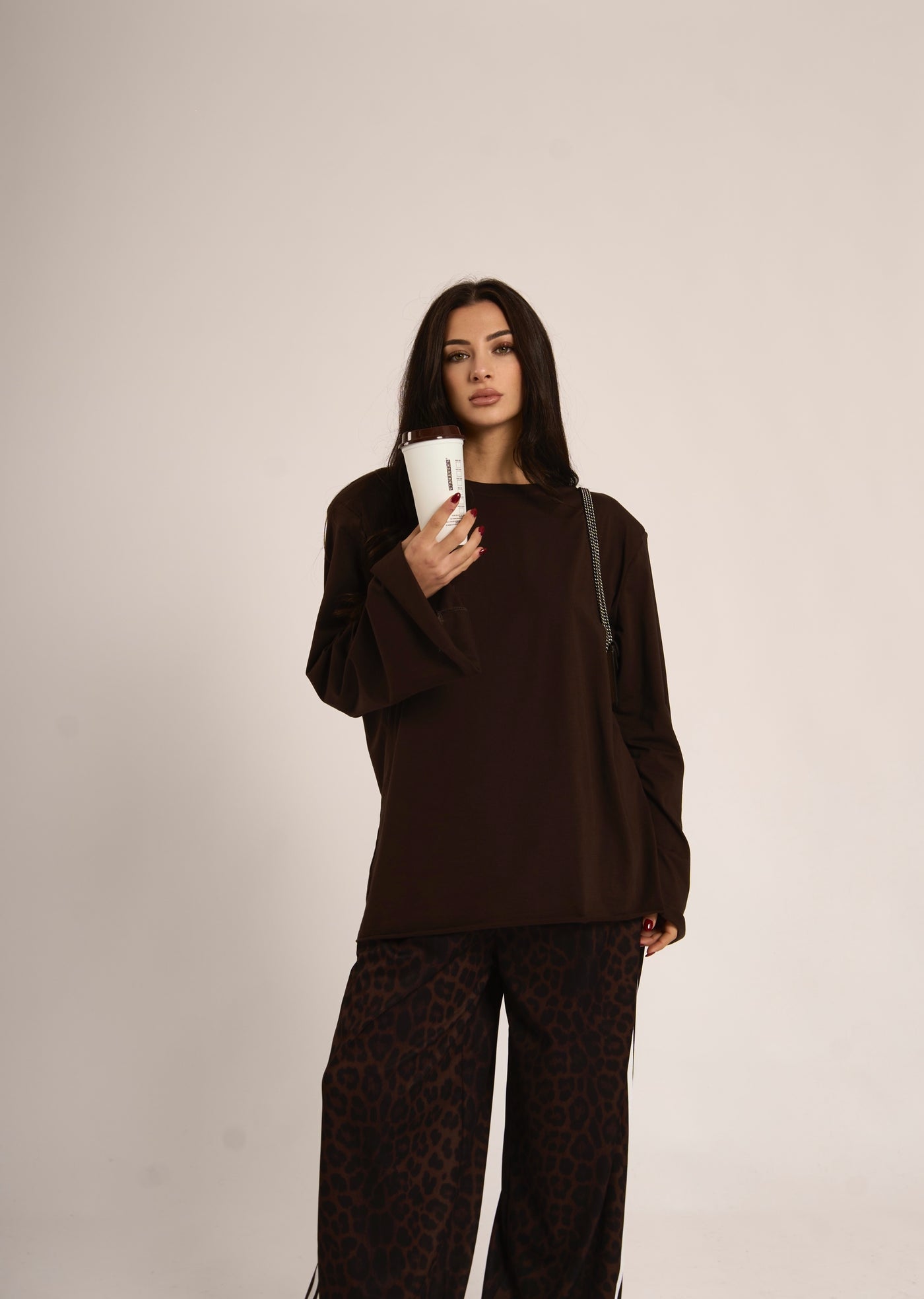 MAGLIA ATTIC - Marrone