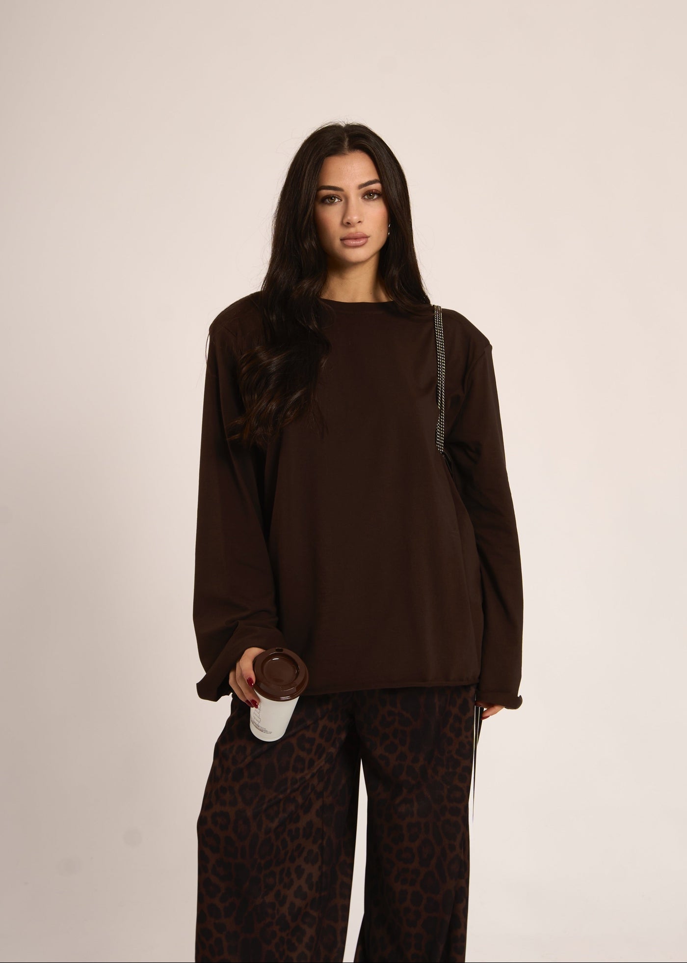 MAGLIA ATTIC - Marrone