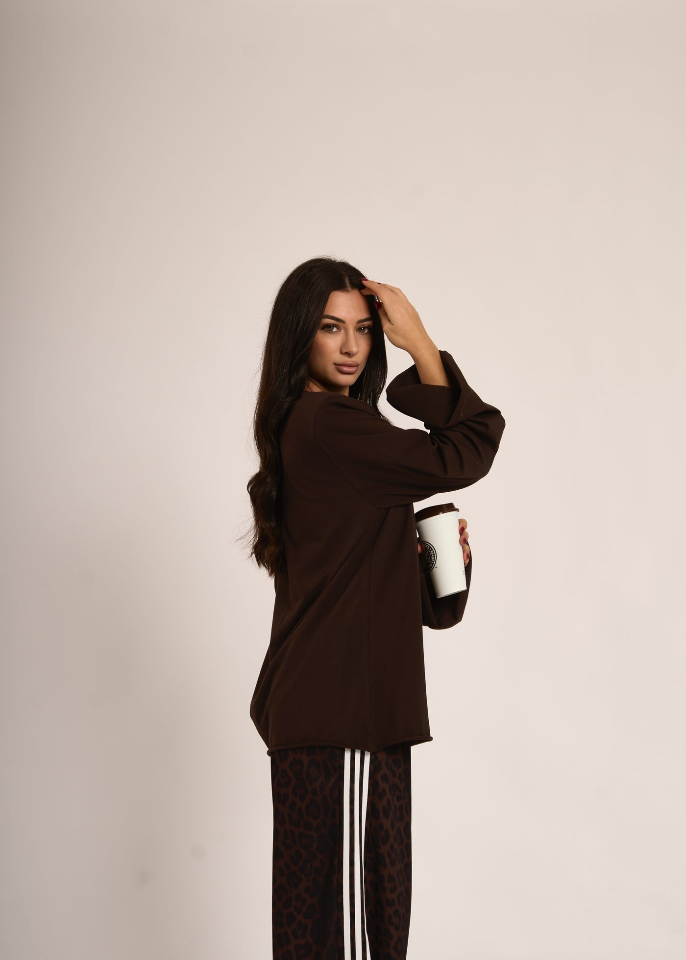 MAGLIA ATTIC - Marrone