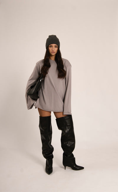 MAGLIA ATTIC - Grigia