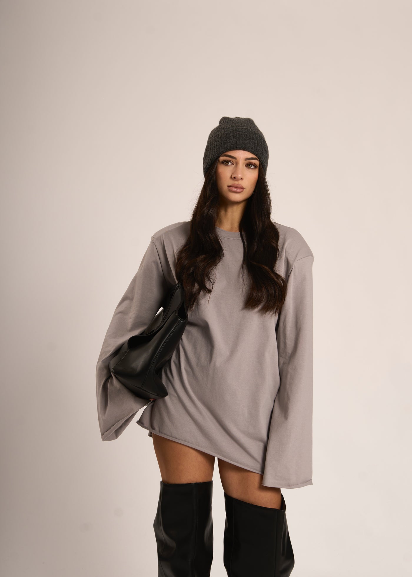 MAGLIA ATTIC - Grigia