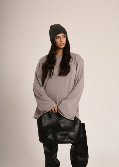 MAGLIA ATTIC - Grigia