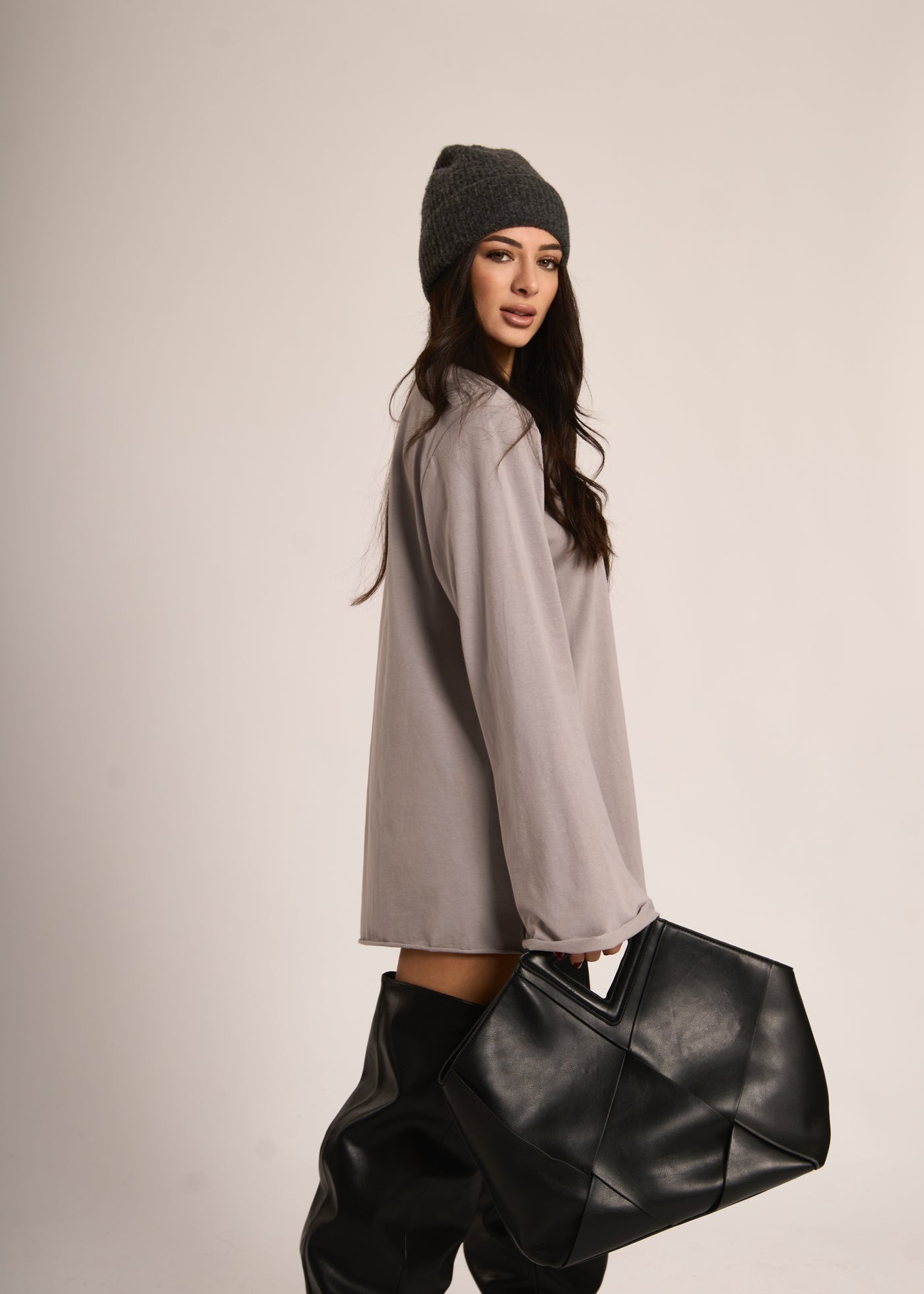 MAGLIA ATTIC - Grigia