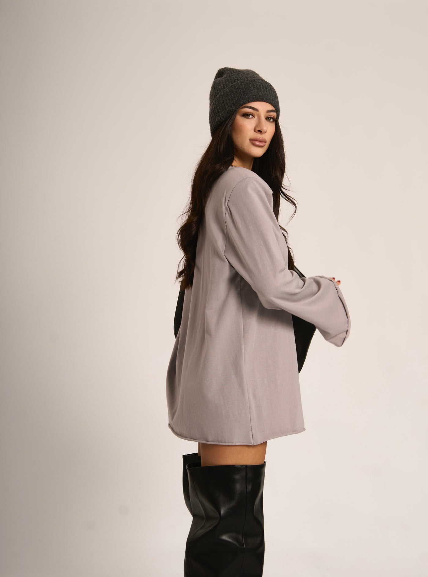 MAGLIA ATTIC - Grigia