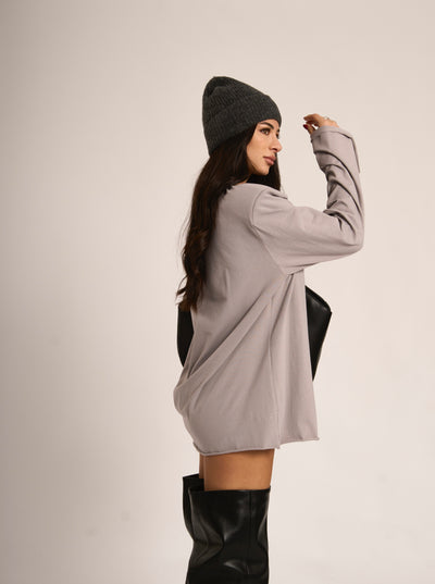 MAGLIA ATTIC - Grigia