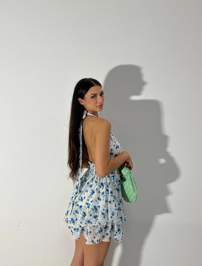 Mini Dress Ischia - Blu