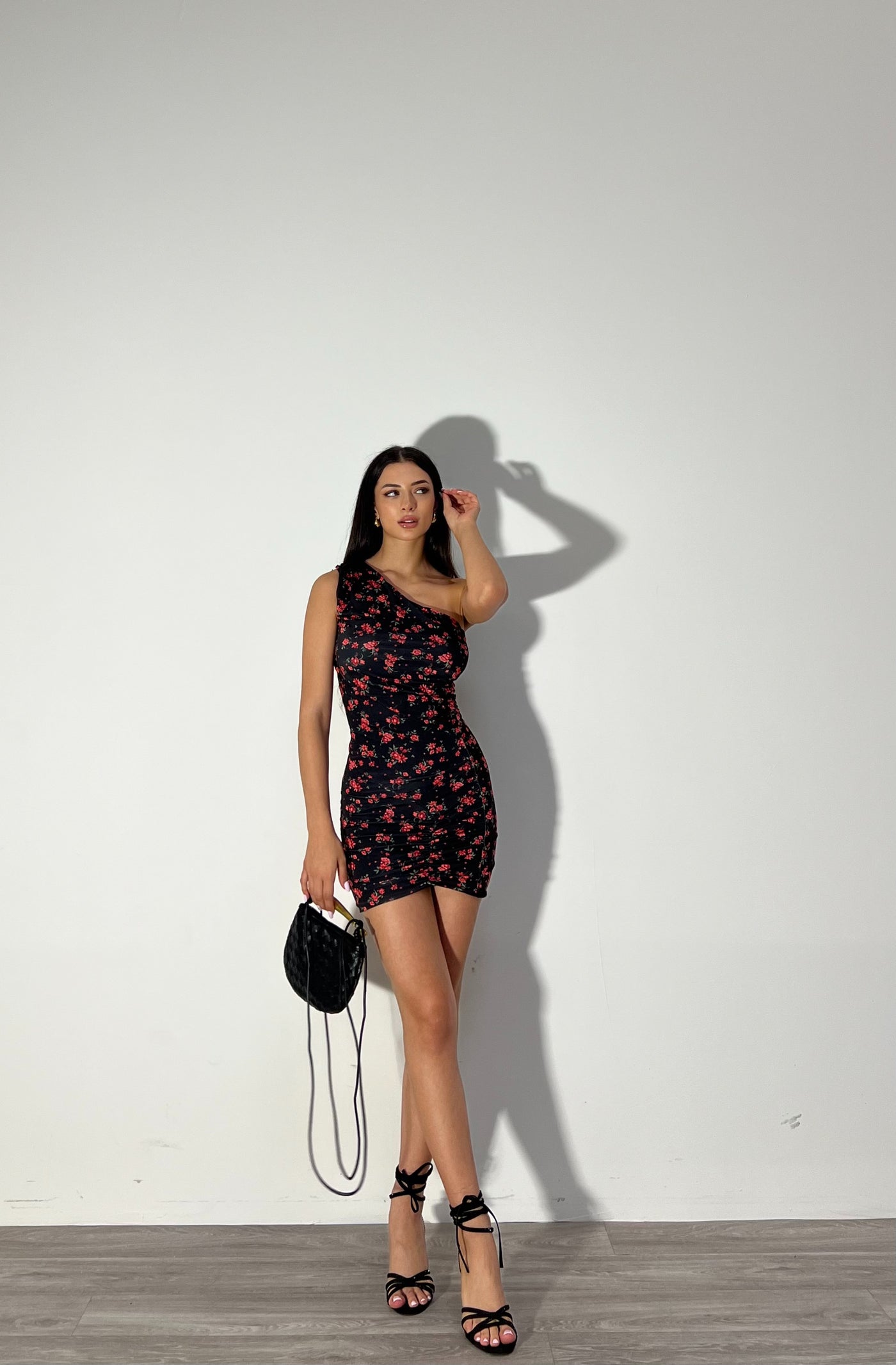 Mini Dress Aury - Nero Rosso