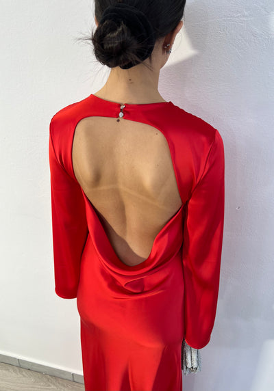 Dress Cleo - Rosso