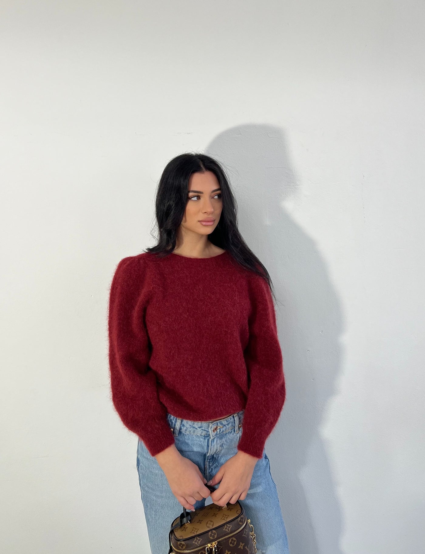 Pull Ellis - Bordeaux