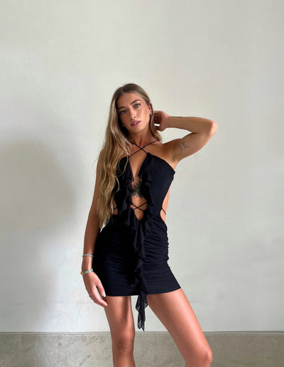 Mini dress Vanessa - Nero