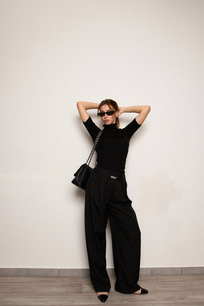 PANTALONE KIRA - Nero