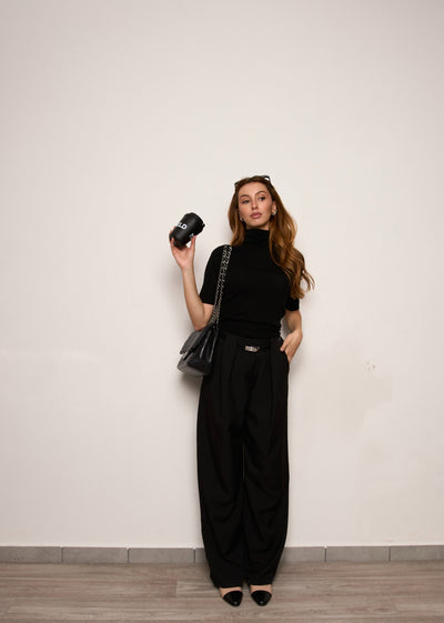 PANTALONE KIRA - Nero