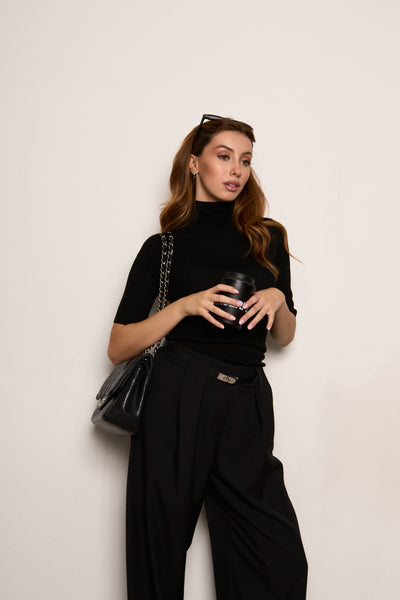 PANTALONE KIRA - Nero