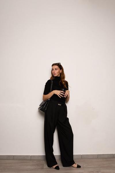 PANTALONE KIRA - Nero