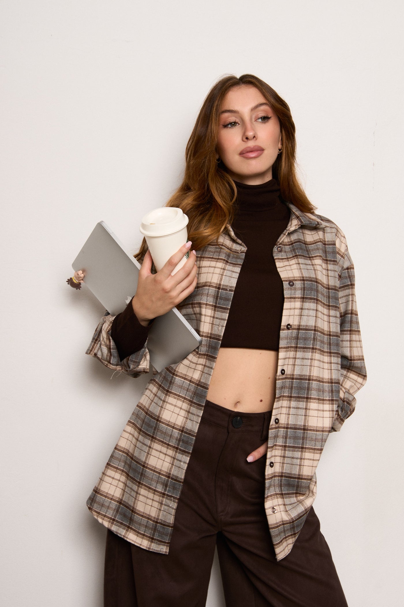 PANTALONE BROOKLYN - Moro