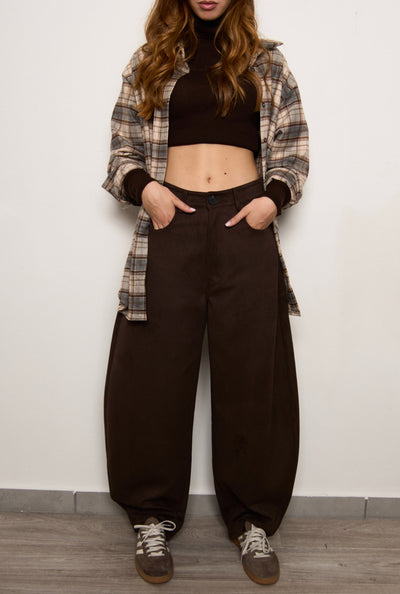 PANTALONE BROOKLYN - Moro