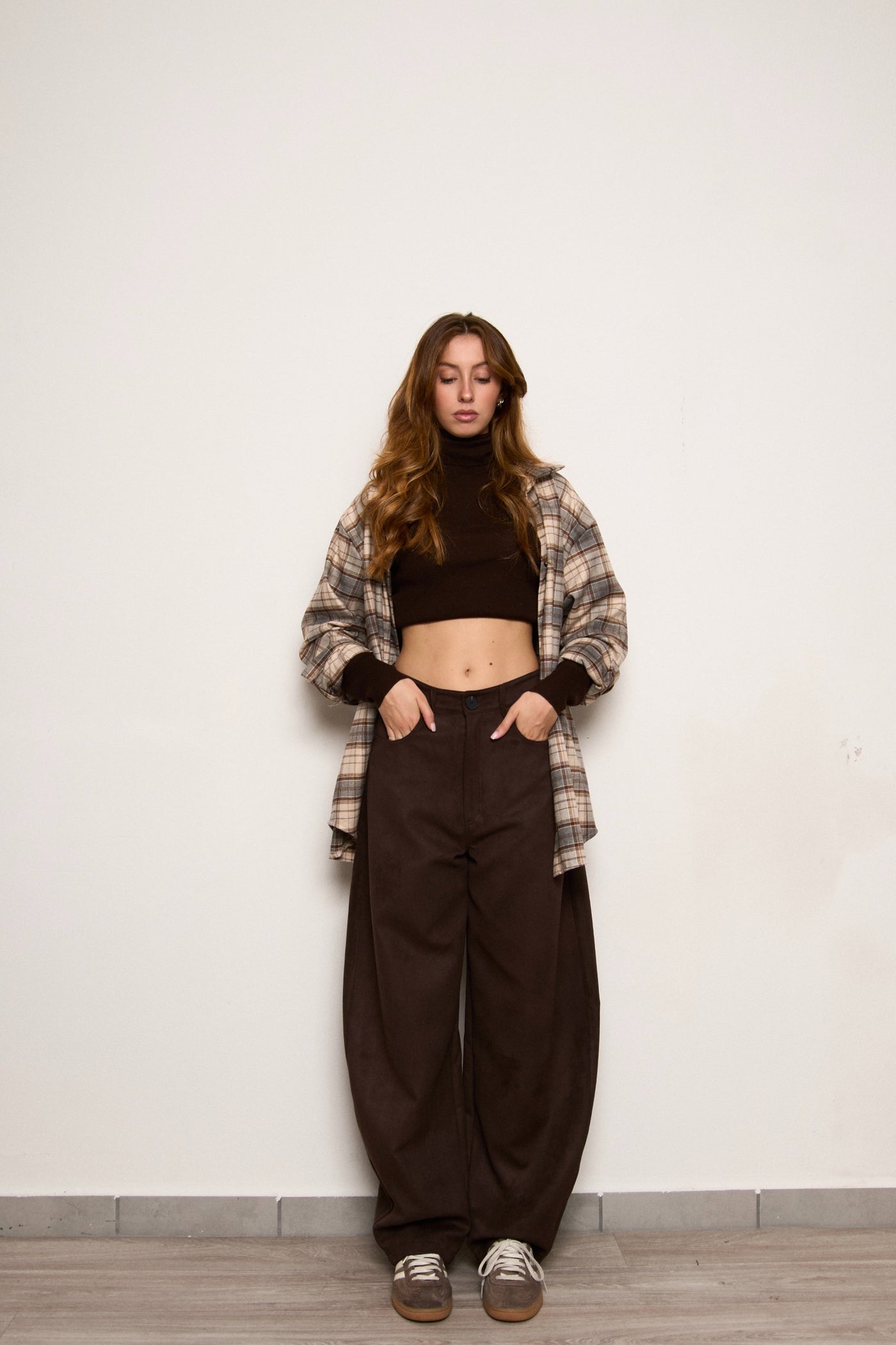 PANTALONE BROOKLYN - Moro